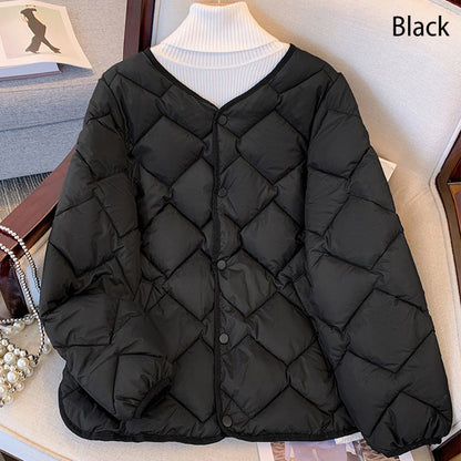 New for autumn✨Women's Winter Button Down Quilted Jacket